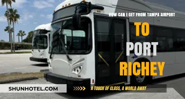 Tampa Airport to Port Richey: Travel Options