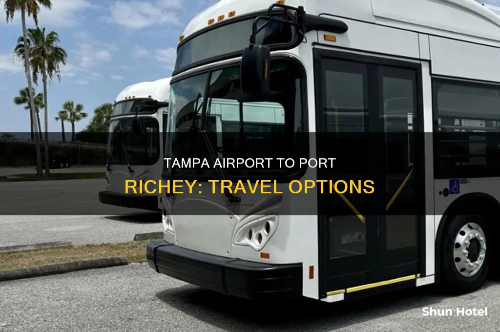 how can i get from tampa airport to port richey