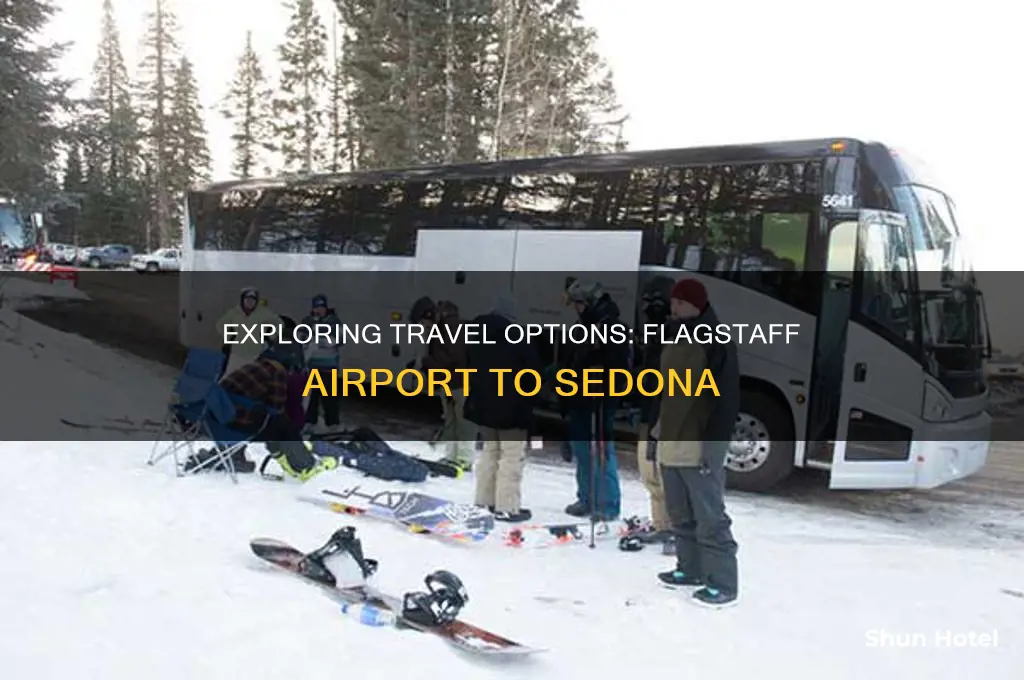 how can i get from the flagstaff airport to sedona