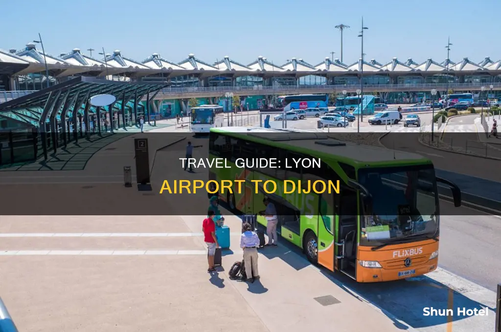 how can i get from the lyon airport to dijon