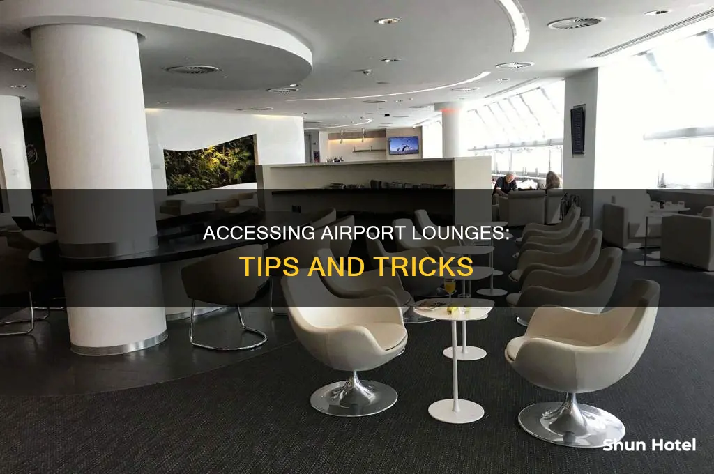 how can i get into airport lounges