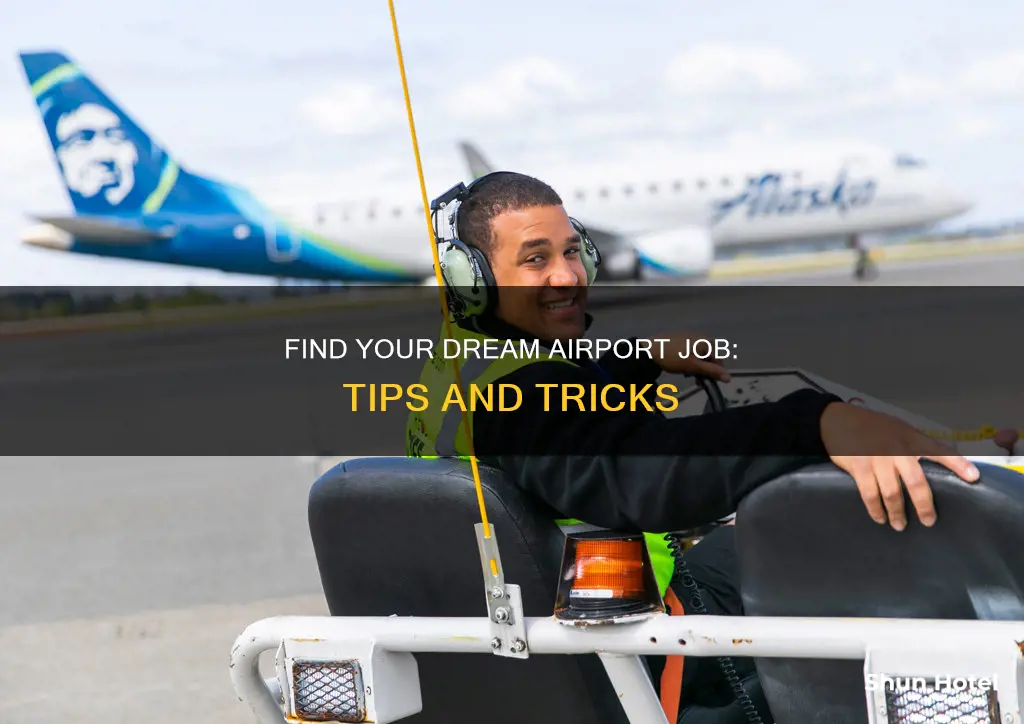 how can i get job in airport