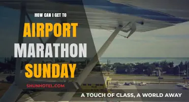 Navigating Airport Transport During the Marathon Sunday