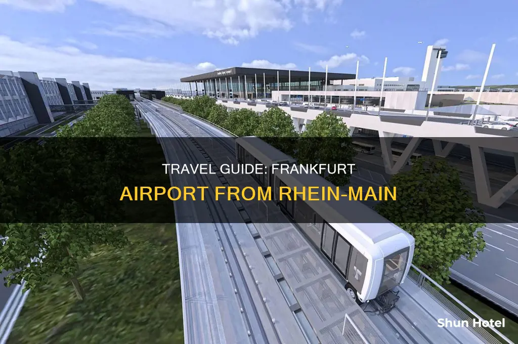 how can i get to frankfort airport from rhein main