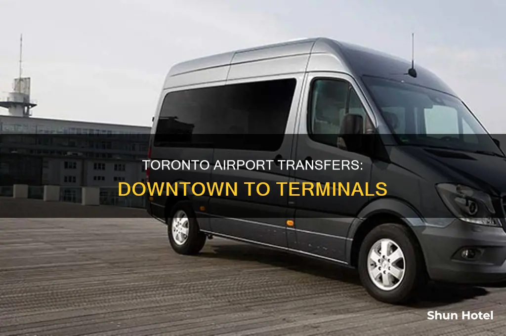 how can i get to the airport from downtown toronto