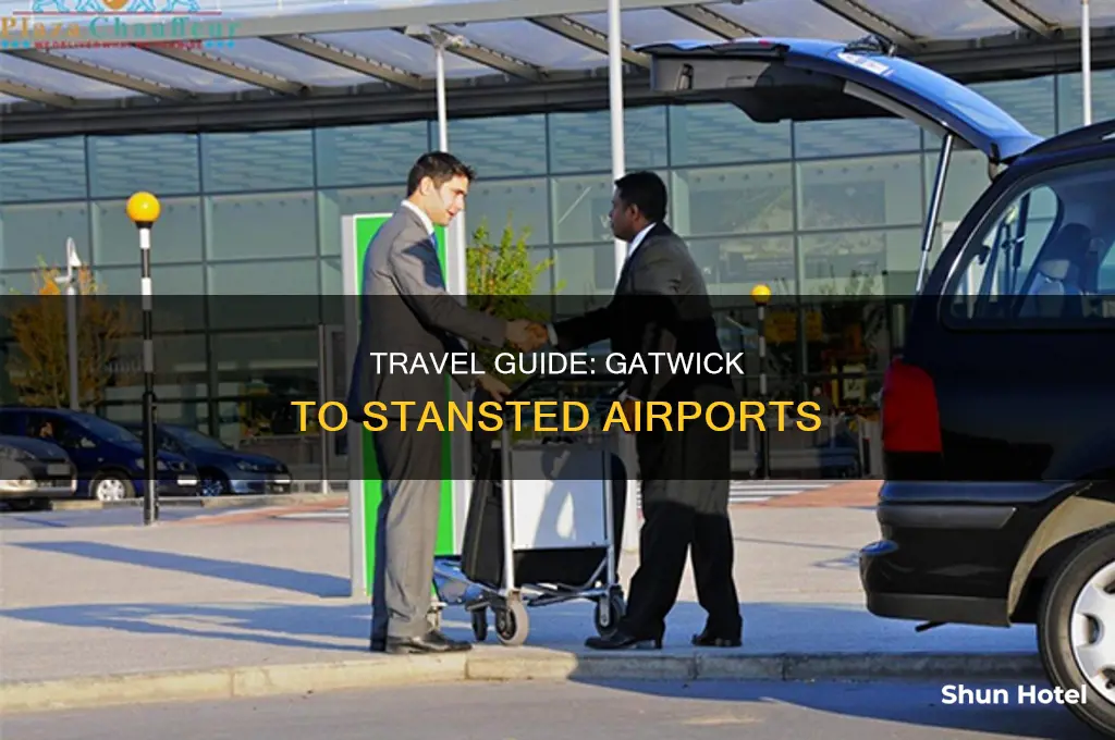 how can i go from gatwick to stansted airports