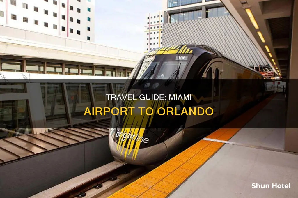 how can i go from miami airport to orlando