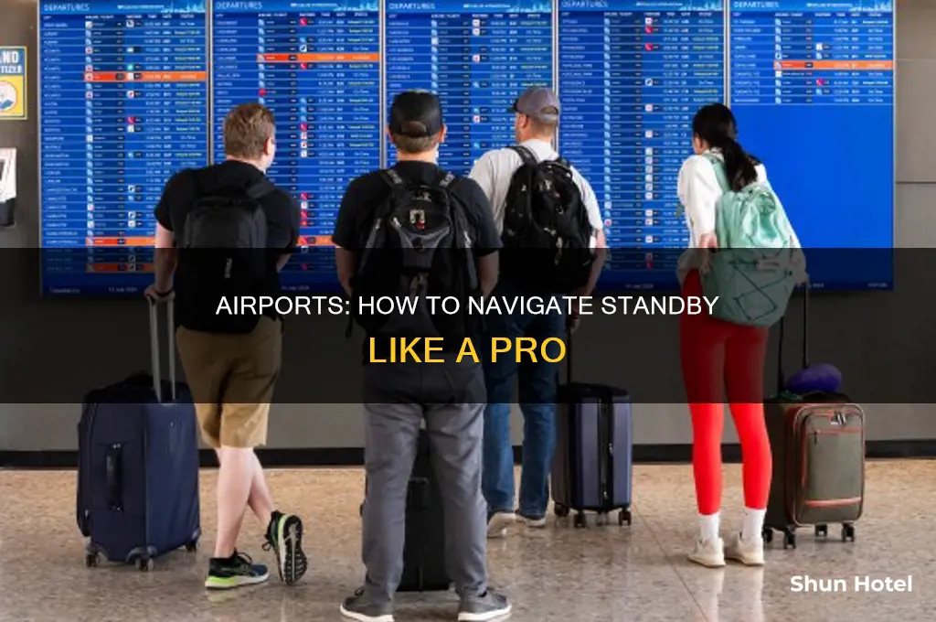 how can i go on stand by in an airport