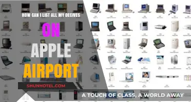 Listing Apple Devices: A Comprehensive Guide to Airport Management