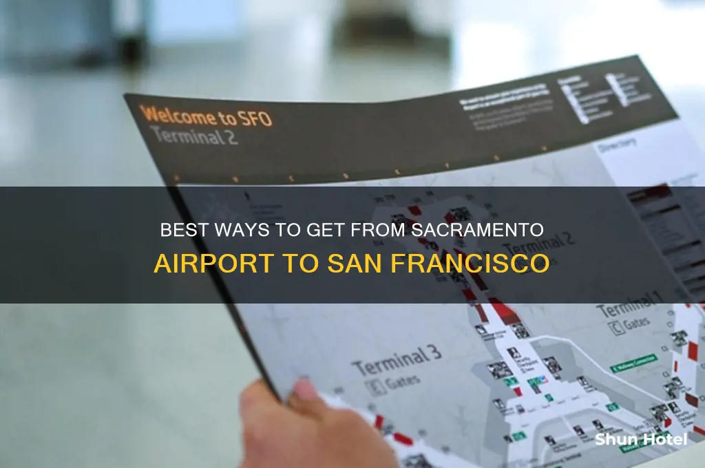 how can i move from.sacramento.airport to san francisco
