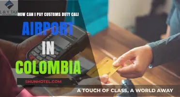 Paying Customs Duty at Cali Airport: A Guide