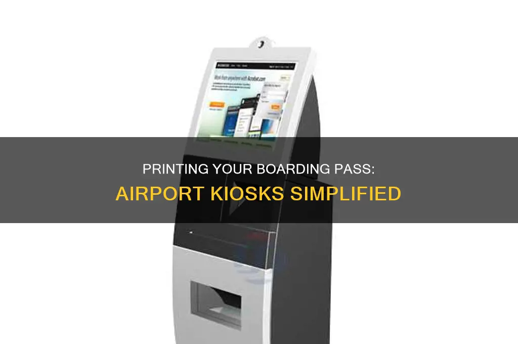 how can i print my boarding pass at the airport