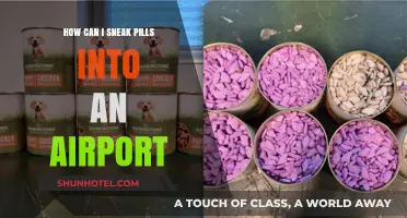 Concealing Pills: Airport Security Tactics