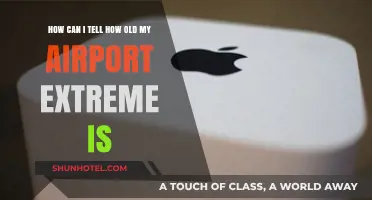 Finding Your Airport Extreme's Age