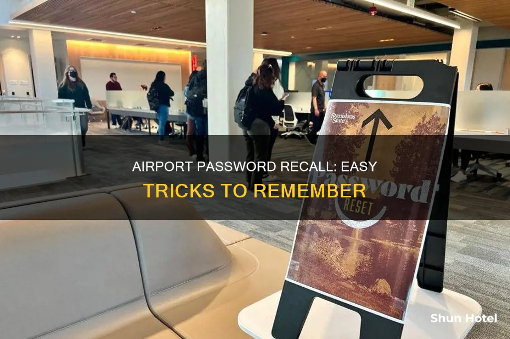 how can i tell my airport password