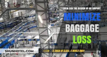 Designing Airports to Reduce Baggage Loss