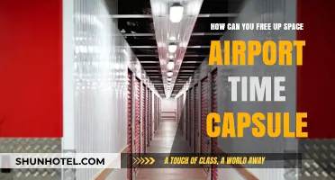 Freeing Up Space: Airport Time Capsule Tips