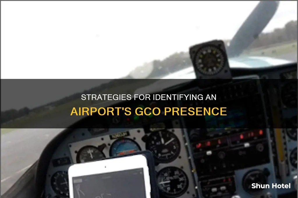 how can you tell if airport has gco
