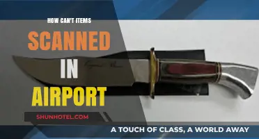 Airport Scanning: What Can't Be Detected?