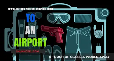 Airport Proximity: Safe Firing Distance for Weapons