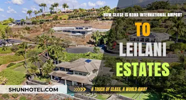 Kona Airport to Leilani Estates: Distance and Travel Insights