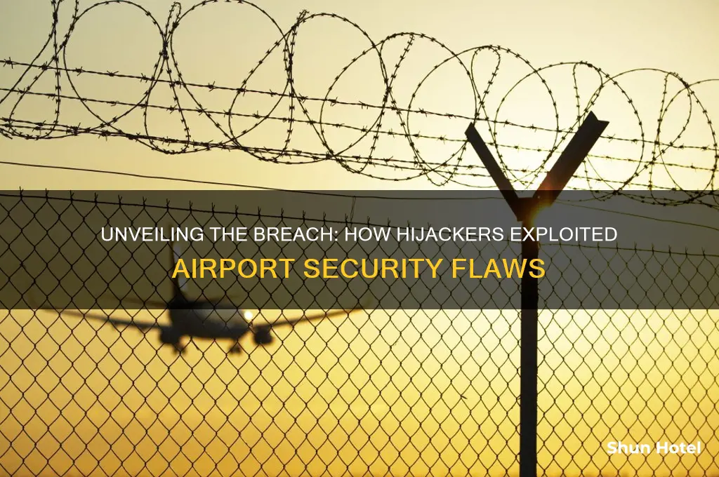 how did hijackers get past airport security