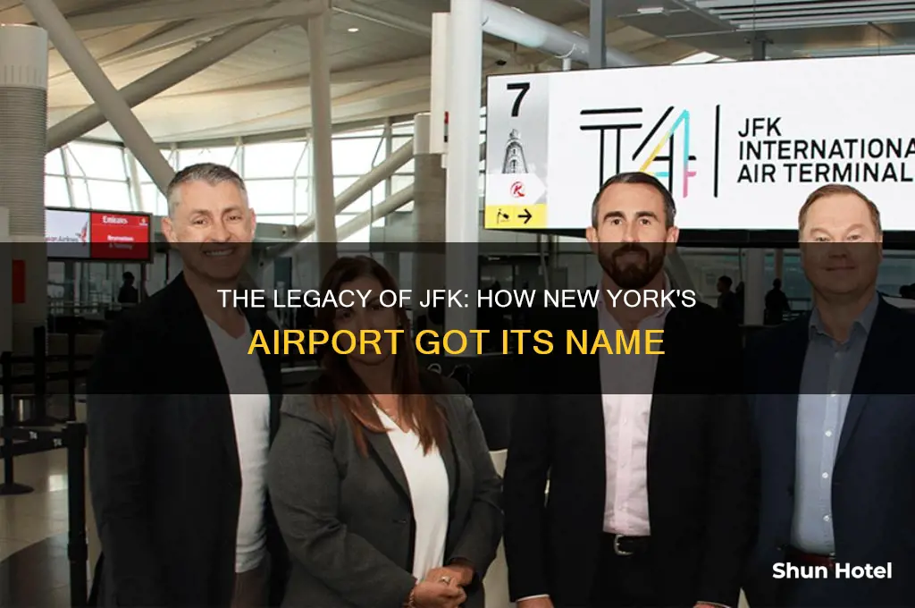 how did jfk airport get its name