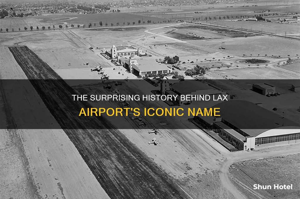 how did lax airport get its name