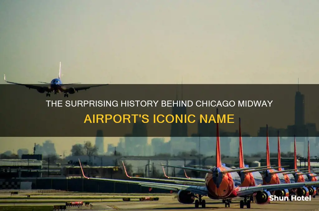 how did midway airport get its name