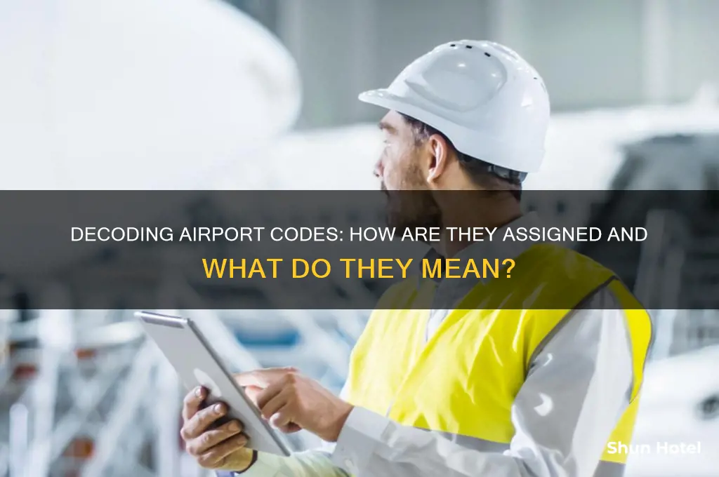 how do airport codes get assigned