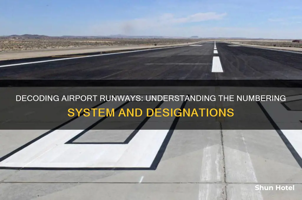 how do airport runways get their numbers