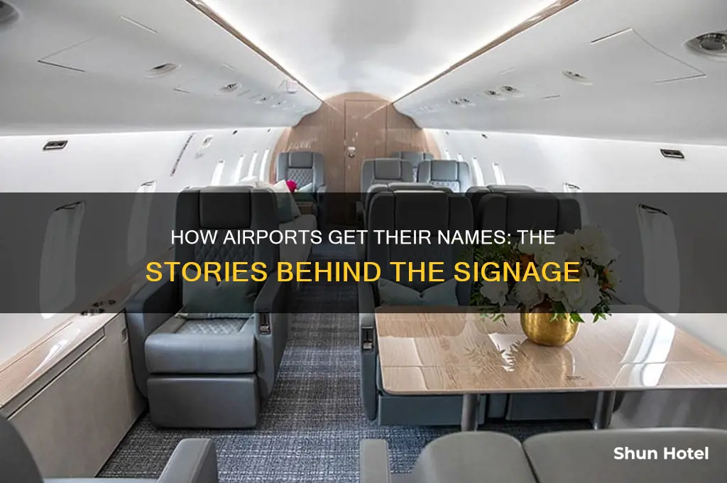 how do airports get names