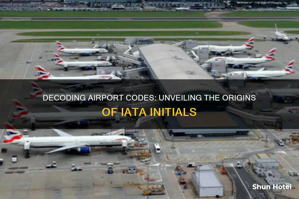 how do airports get their initials