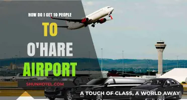 Efficient Group Transport: Getting 10 People to O'Hare Airport Easily
