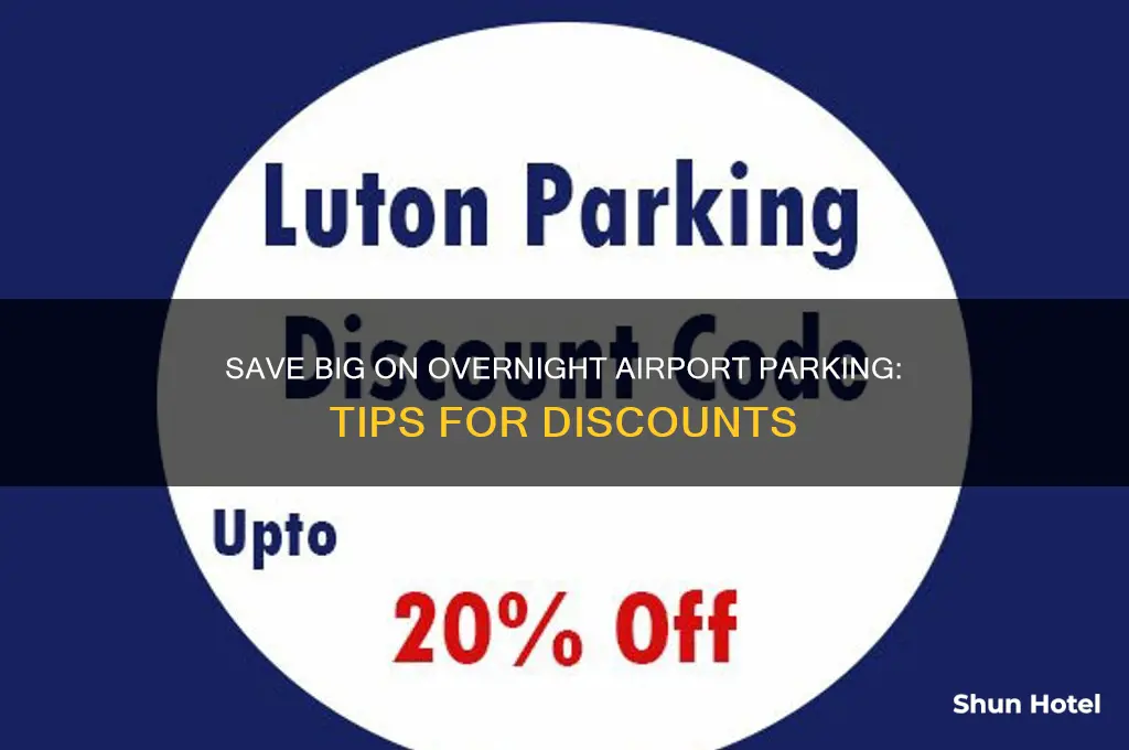 how do i get a discount at overnight airport parking