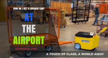 Easy Airport Navigation: Finding and Using Luggage Carts Effortlessly