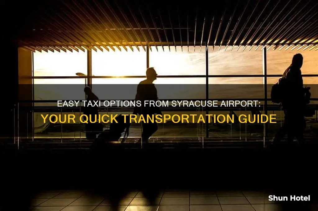 how do i get a taxi from the syracuse airport