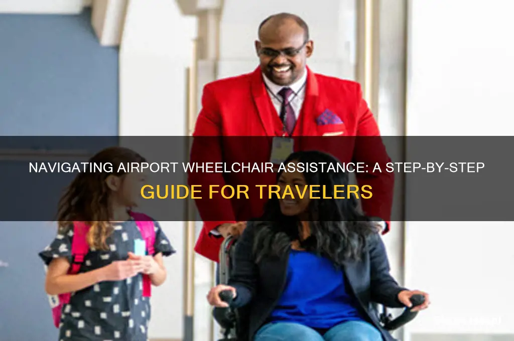 how do i get a wheelchair at airport