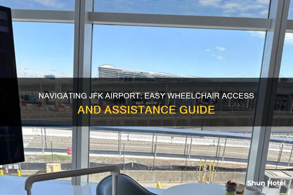 how do i get a wheelchair at jfk airport