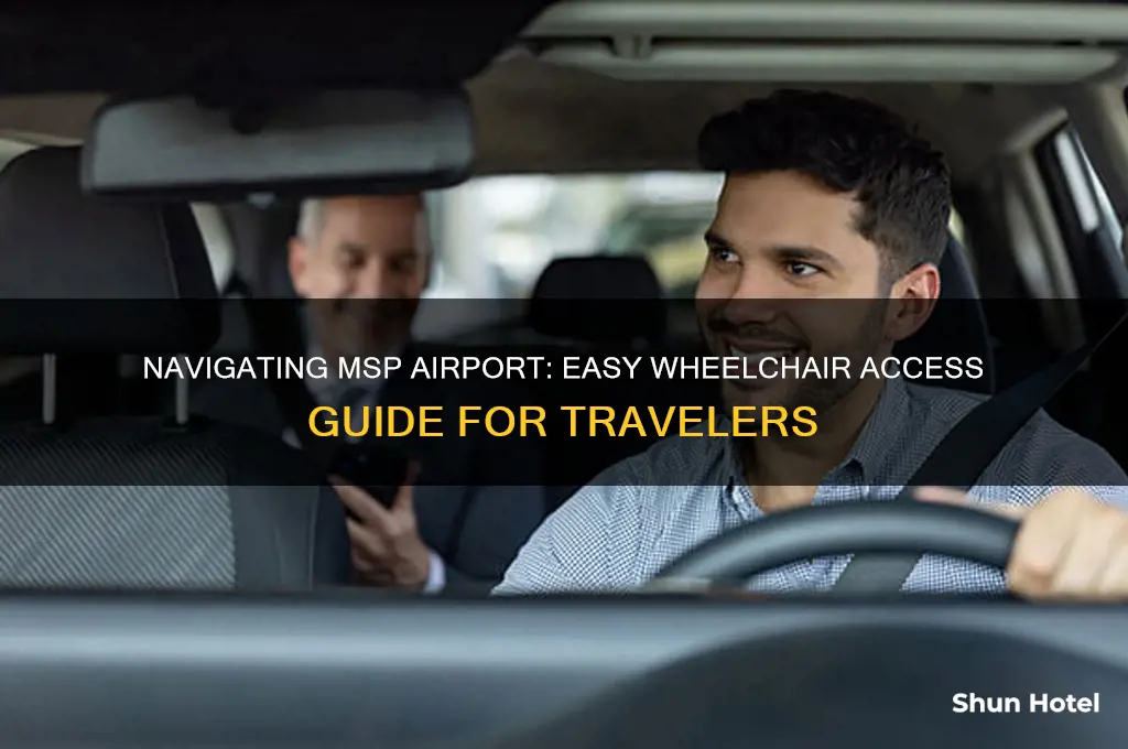 how do i get a wheelchair at msp airport