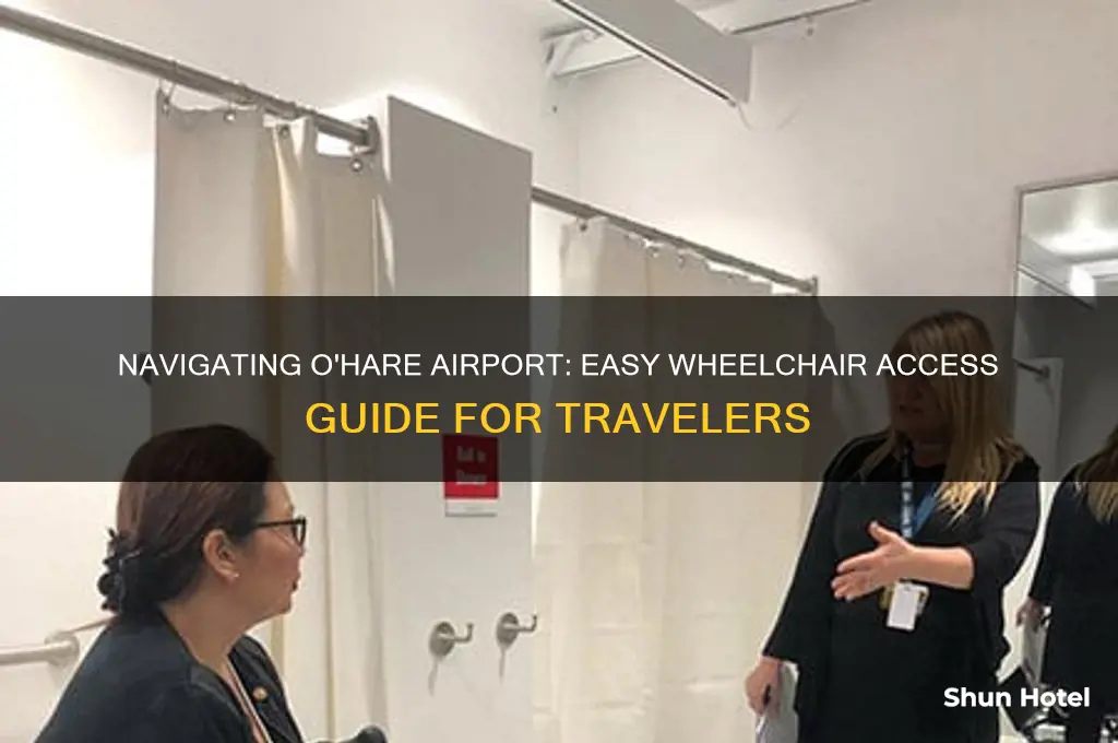 how do i get a wheelchair at o hare airport