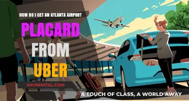 How to Obtain an Atlanta Airport Placard for Uber Drivers