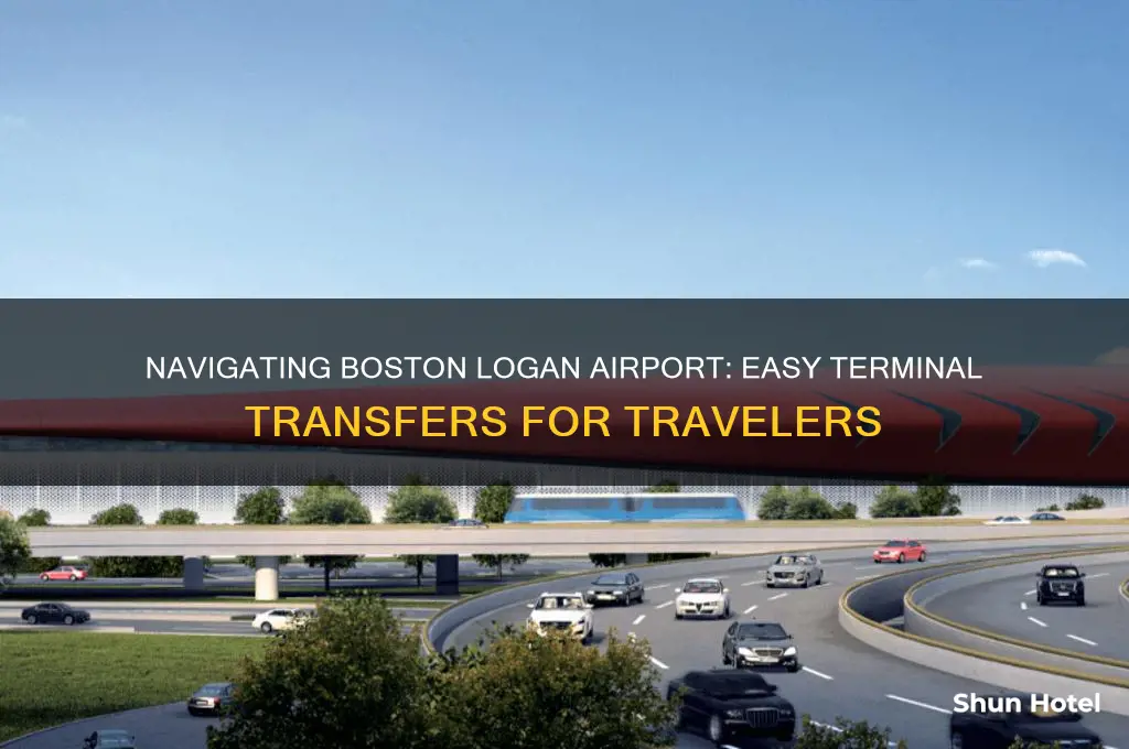 how do i get between terminals at boston logan airport