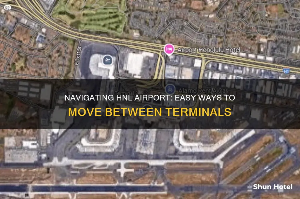 how do i get between terminals at hnl airport