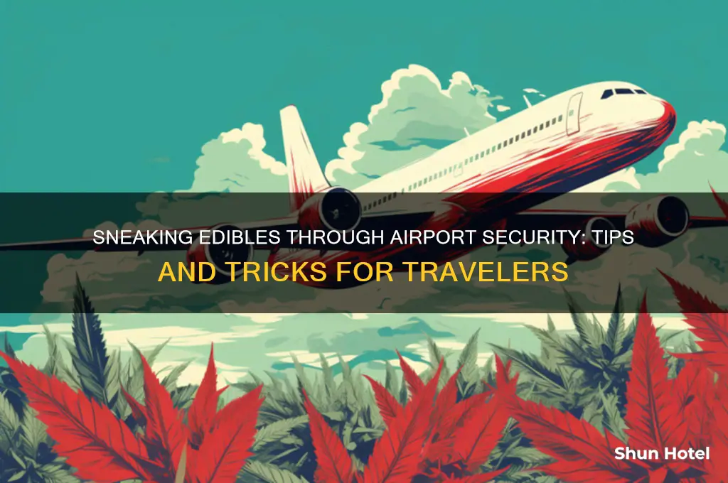 how do i get edibles through airport security