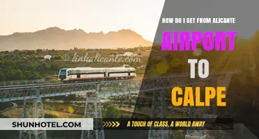 Traveling from Alicante Airport to Calpe: Easy Transport Options