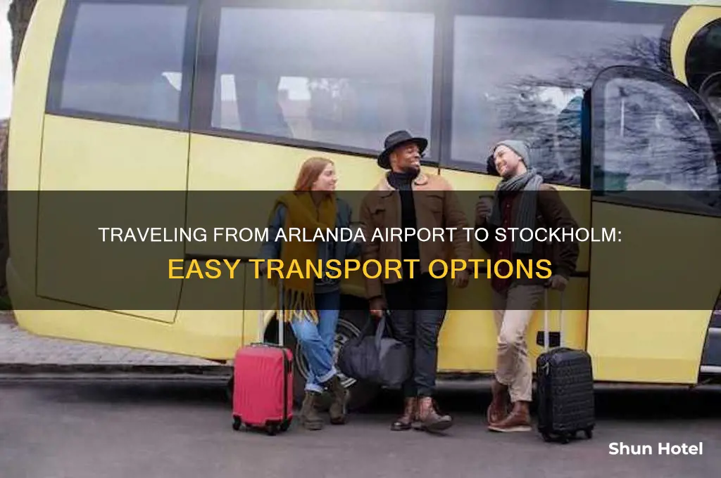 how do i get from arlanda airport to stockholm
