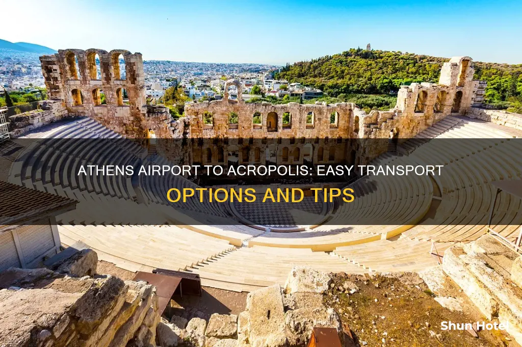 how do i get from athens airport to acropolis