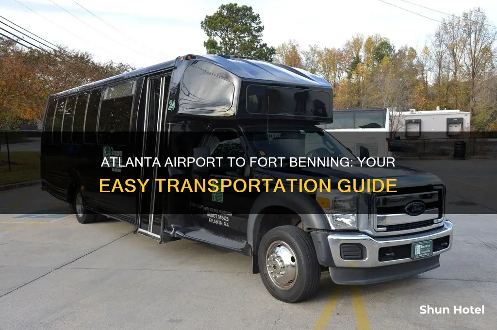 how do i get from atlanta airport to fort benning