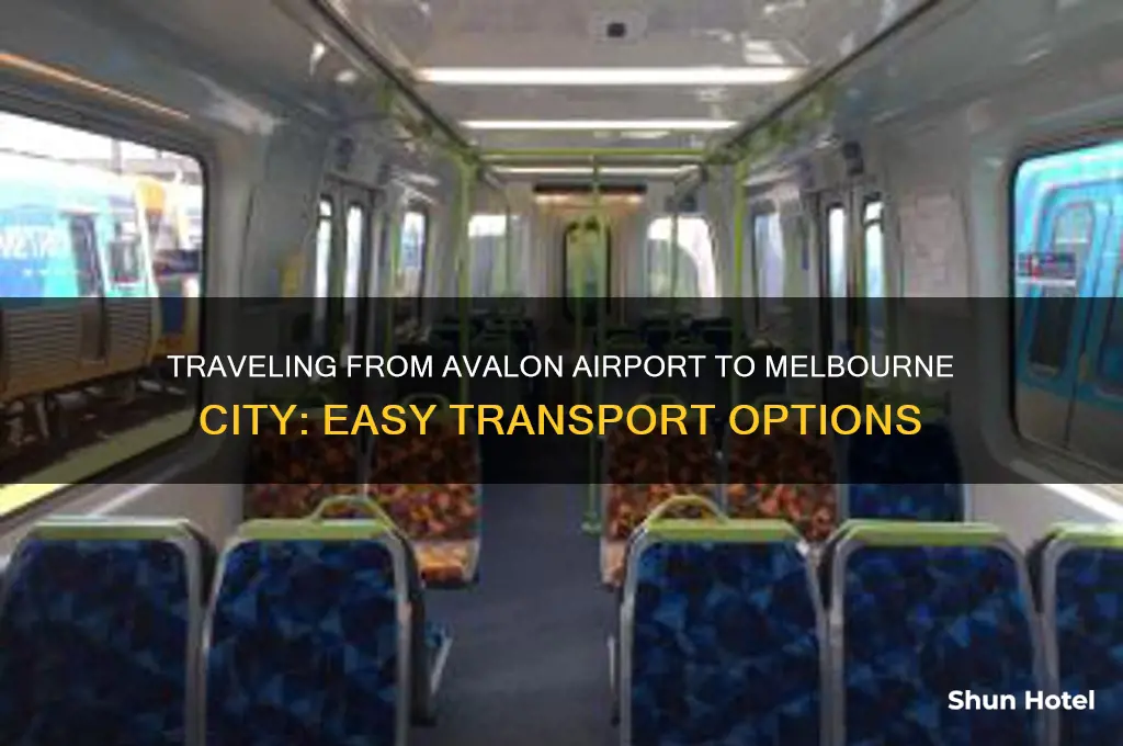 how do i get from avalon airport to melbourne city